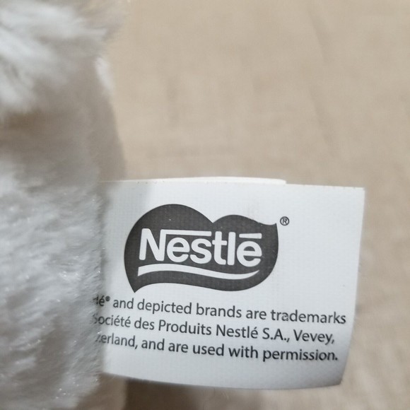 Nestle White Teddy Bear Crunch Candy Bar Plush Stuffed Animal Kelly Toy 2016 - Picture 3 of 12